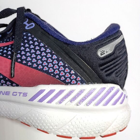 Brooks Adrenaline GTS 22 Running shoes Women's 9.5 Blue Purple Sneakers Fitness - Picture 10 of 10